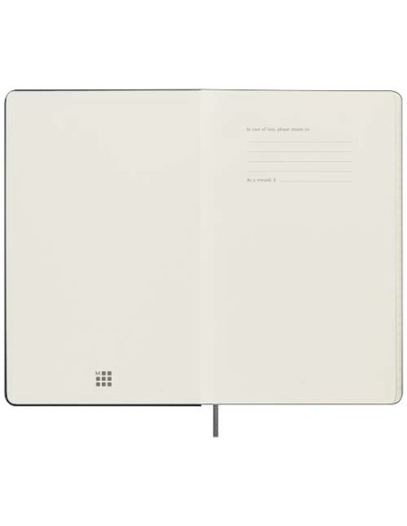 Agenda settimanale formato L con copertina rigida e senza data Moleskine