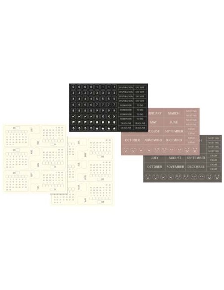 Agenda settimanale formato L con copertina rigida e senza data Moleskine