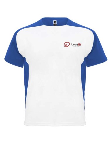 T-shirt sportiva a maniche corte da bambino da 140 g/m² Bugatti