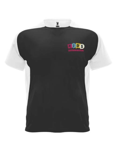 T-shirt sportiva a maniche corte da bambino da 140 g/m² Bugatti