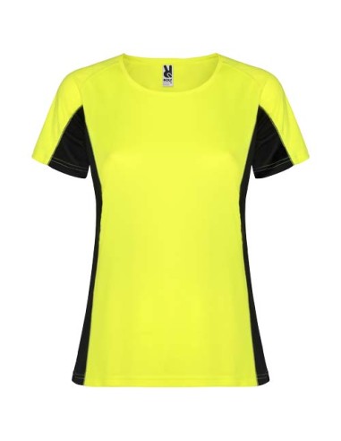 T-shirt sportiva a maniche corte da donna da 140 g/m² Shanghai