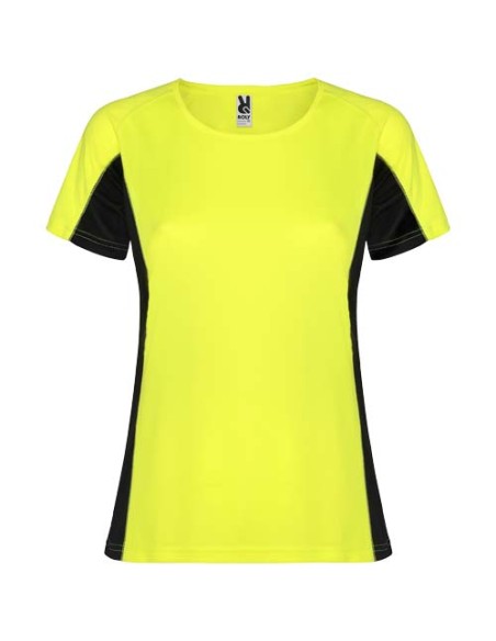 T-shirt sportiva a maniche corte da donna da 140 g/m² Shanghai