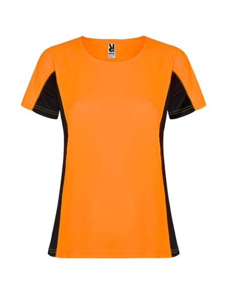 T-shirt sportiva a maniche corte da donna da 140 g/m² Shanghai