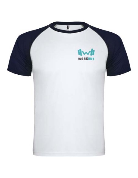 T-shirt sportiva a maniche corte unisex da 140 g/m² Indianapolis