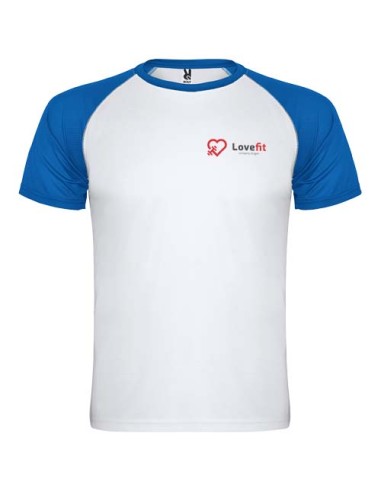 T-shirt sportiva a maniche corte da bambino da 140 g/m² Indianapolis