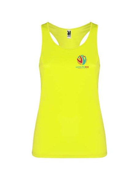 Canotta sportiva da donna da 140 g/m² Shura