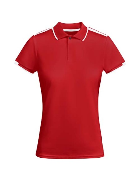 Polo sportiva a maniche corte da donna Tamil