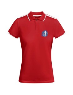 Polo sportiva a maniche corte da donna Tamil