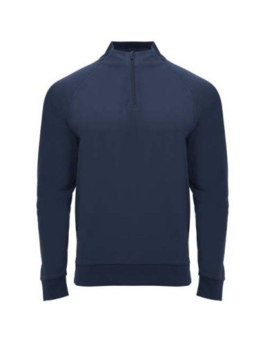 Felpa a maniche lunghe con zip a un quarto unisex da 200 g/m² Epiro