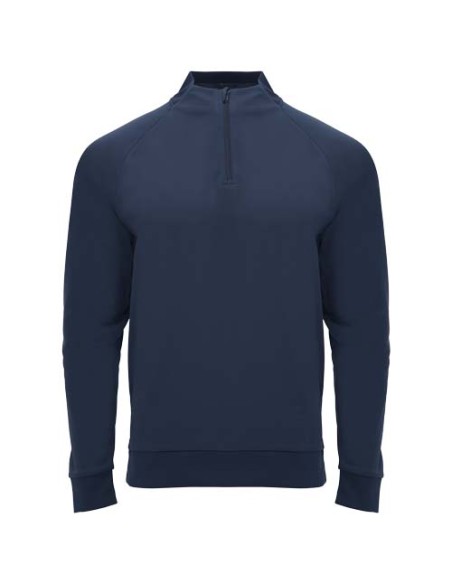 Felpa a maniche lunghe con zip a un quarto unisex da 200 g/m² Epiro