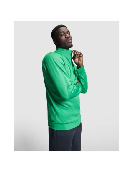 Felpa a maniche lunghe con zip a un quarto unisex da 200 g/m² Epiro