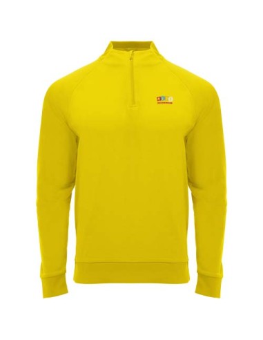 Felpa a maniche lunghe con zip a un quarto da bambino da 200 g/m² Epiro
