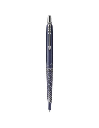 Penna a sfera Parker Jotter SE Global Icons (inchiostro blu)