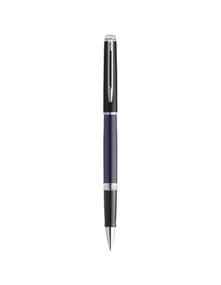 Penna roller colorata con finiture in palladio Hemisphere (inchiostro nero)