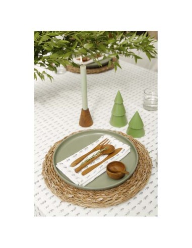 Set di due Candele a forma di albero di Natale - formato medio Originalhome