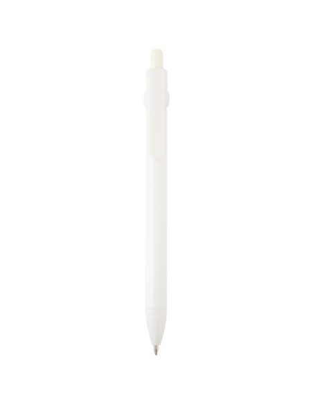 Penna a sfera in plastica riciclata Fidget (inchiostro nero)