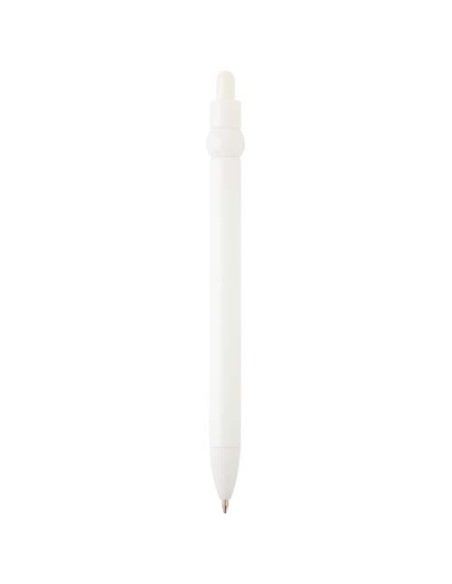 Penna a sfera in plastica riciclata Fidget (inchiostro nero)