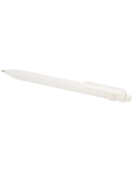 Penna a sfera in plastica riciclata Fidget (inchiostro nero)