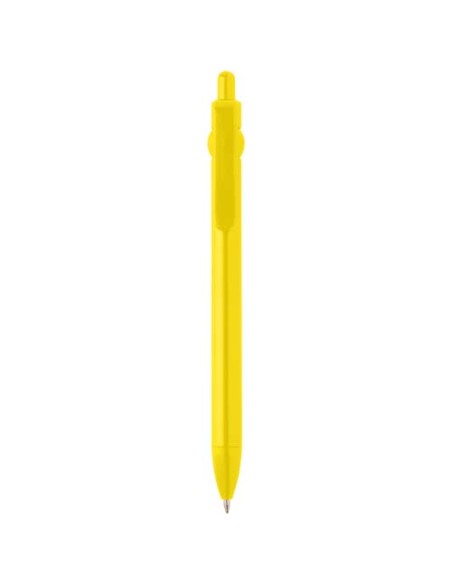 Penna a sfera in plastica riciclata Fidget (inchiostro nero)