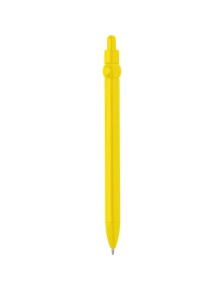 Penna a sfera in plastica riciclata Fidget (inchiostro nero)
