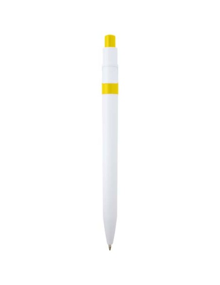 Penna a sfera in plastica riciclata Unica (inchiostro nero)