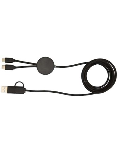 Cavo 5-in-1 in plastica riciclata da 150 cm per la sincronizzazione dei dati e la ricarica rapida da 27 W Citala