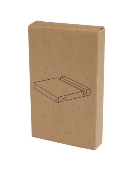 Supporto per tablet e telefono a 2 angoli in bambù Bubup Supporto per tablet e telefono a 2 angoli in bambù Bubup