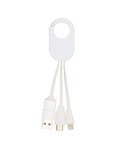 Cavo di ricarica 4-in-1 in alluminio riciclato Troop
