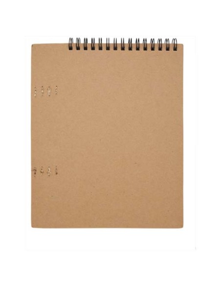 Quaderno a spirale formato A5 con copertina morbida e set di pastelli Doodle