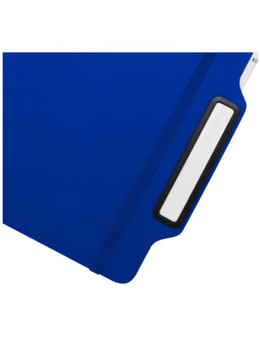 Blocco note formato A5 con copertina rigida e combinazione di penna e matita Nexus