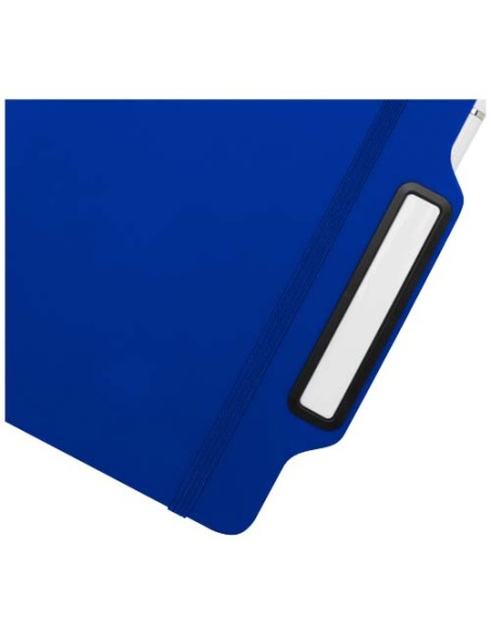 Blocco note formato A5 con copertina rigida e combinazione di penna e matita Nexus