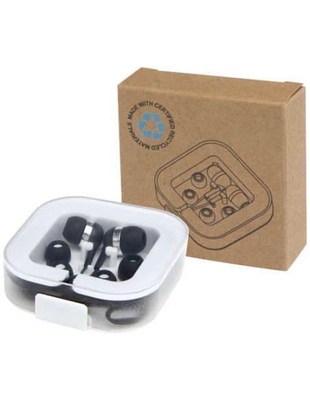 Cuffie tipo C cablate con astuccio in plastica riciclata Baekdu Cuffie tipo C cablate con astuccio in plastica riciclata Baekdu