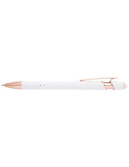 Penna a sfera con finitura oro rosa Nanna (inchiostro blu)