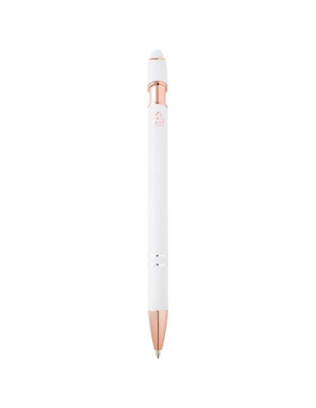 Penna a sfera con finitura oro rosa Nanna (inchiostro blu)