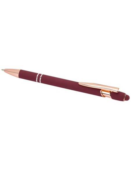 Penna a sfera con finitura oro rosa Nanna (inchiostro blu)