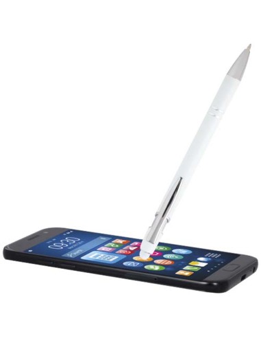 Penna a sfera con finitura argento Kish (inchiostro blu)