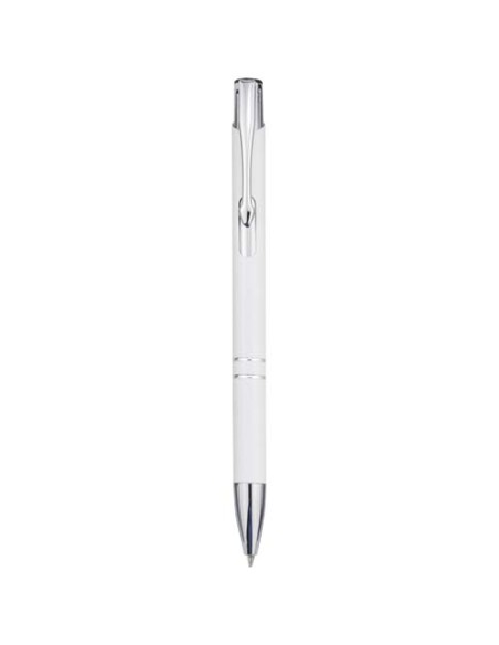 Penna a sfera in alluminio riciclato Moneta (inchiostro blu)