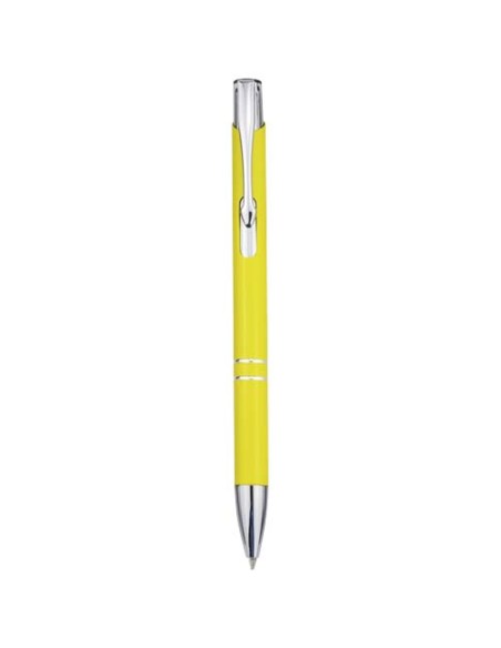 Penna a sfera in alluminio riciclato Moneta (inchiostro blu)