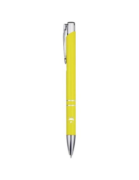 Penna a sfera in alluminio riciclato Moneta (inchiostro blu)