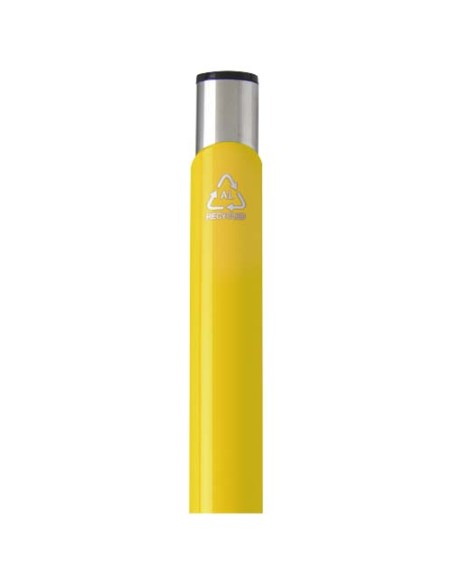 Penna a sfera in alluminio riciclato Moneta (inchiostro blu)