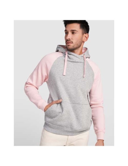 Felpa con cappuccio unisex bicolore da 280 g/m² Badet