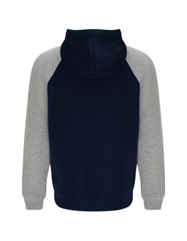 Felpa con cappuccio unisex bicolore Badet