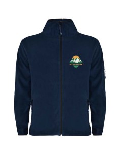 Giacca in pile da uomo con cerniera intera Luciane