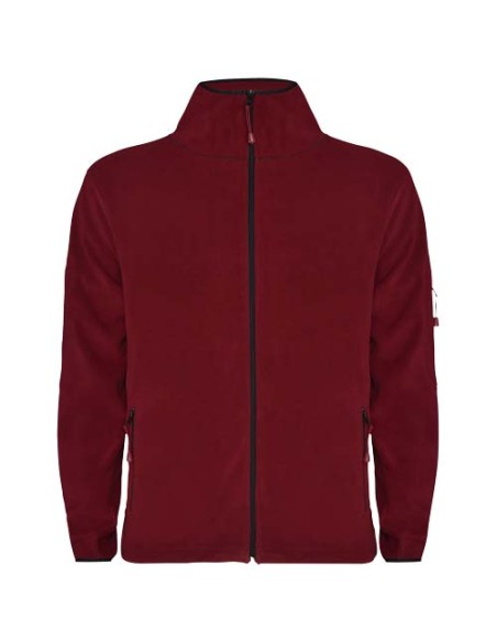 Giacca in pile da uomo con cerniera intera Luciane