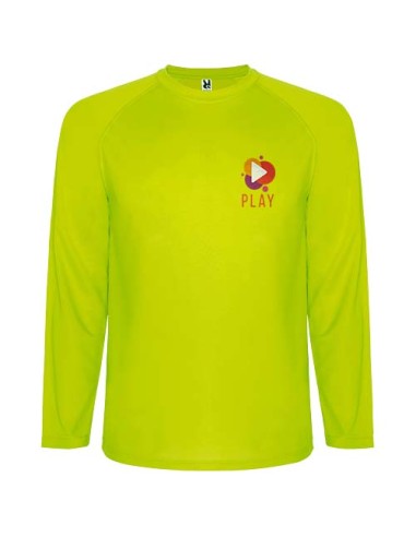 Maglietta sportiva a manica lunga da uomo da 150 g/m² Montecarlo