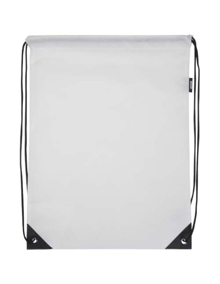 Borsa con coulisse in tessuto non tessuto riciclato certificato GRS Evergreen - 5L