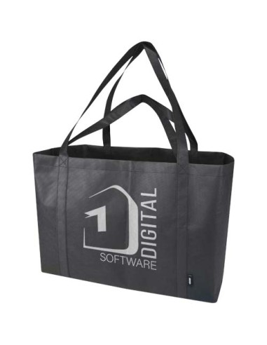 Tote bag extra large in tessuto non tessuto riciclato certificato GRS Jumbo - 65L