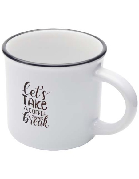 Tazza in ceramica Bari da 240 ml con finitura lucida