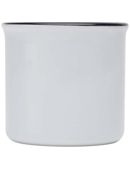 Tazza in ceramica Bari da 240 ml con finitura lucida
