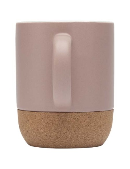 Tazza in ceramica con dettagli in sughero e finitura opaca da 300 ml Billie
